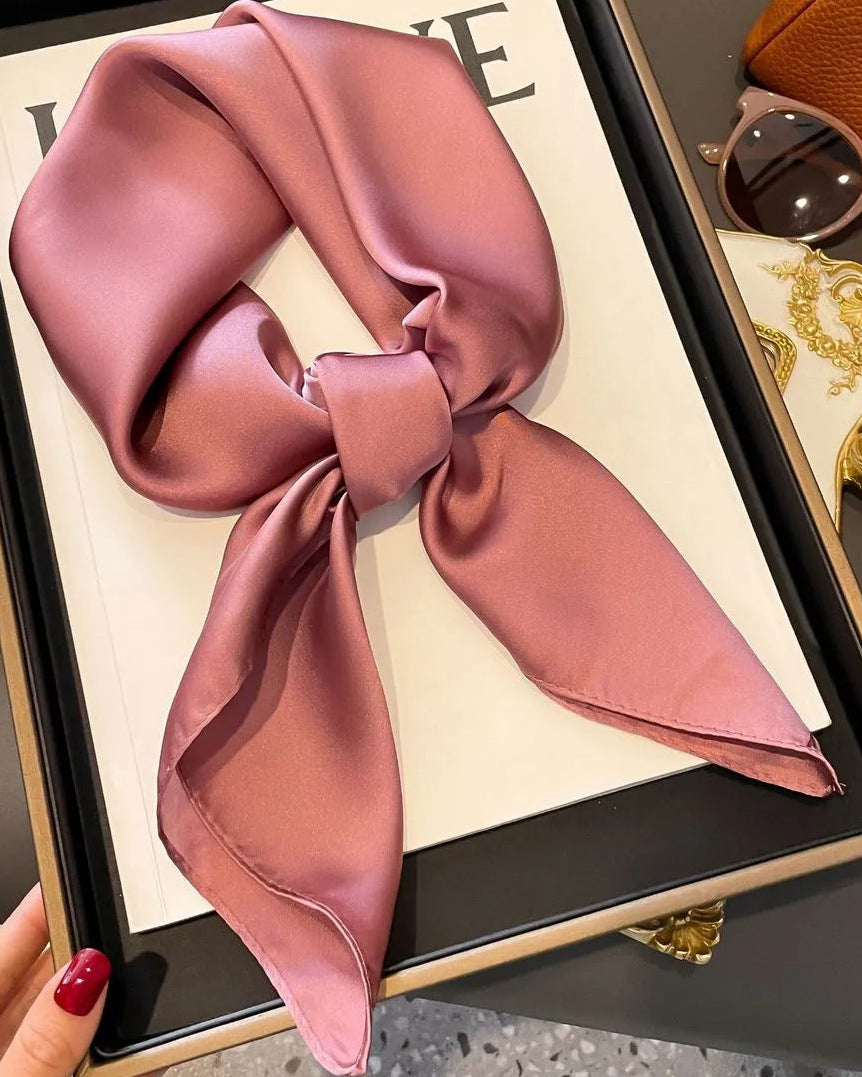 Softly Styled Square Scarf