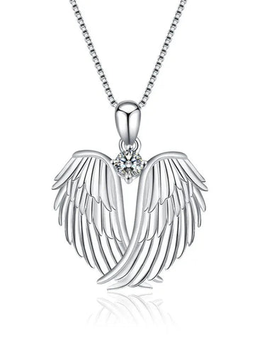 Angle Heart Necklace