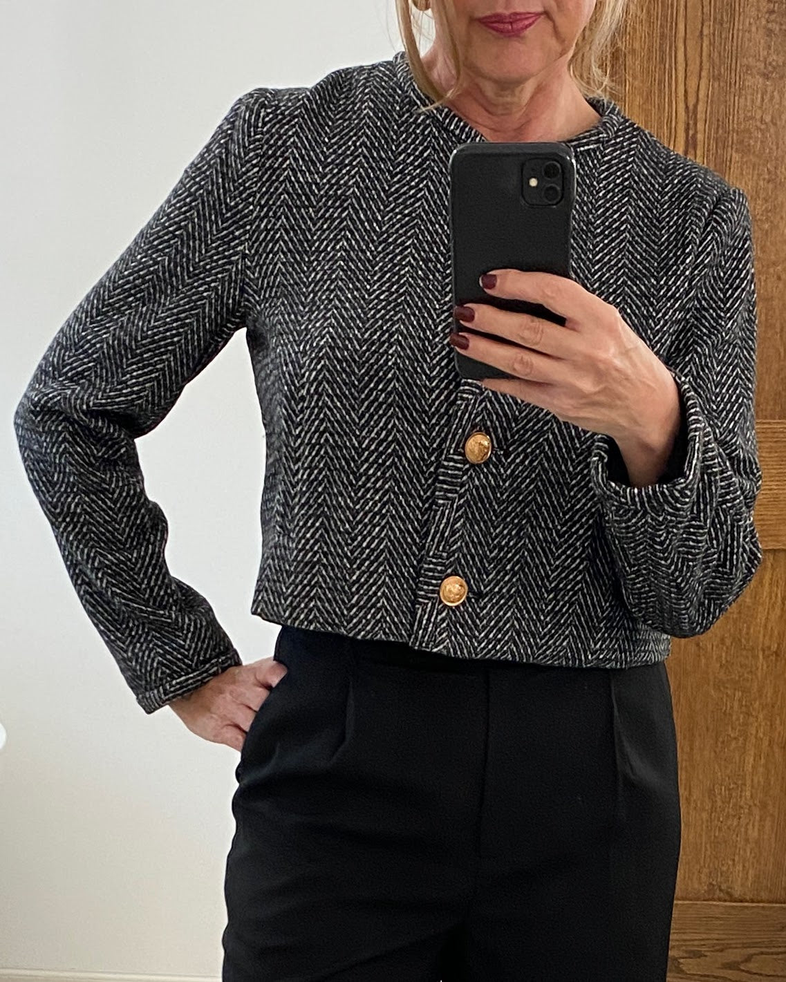 tweed jacket with trousers
