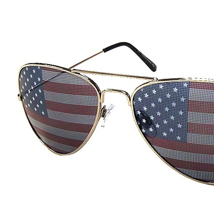 Flag Reflection Sunglasses