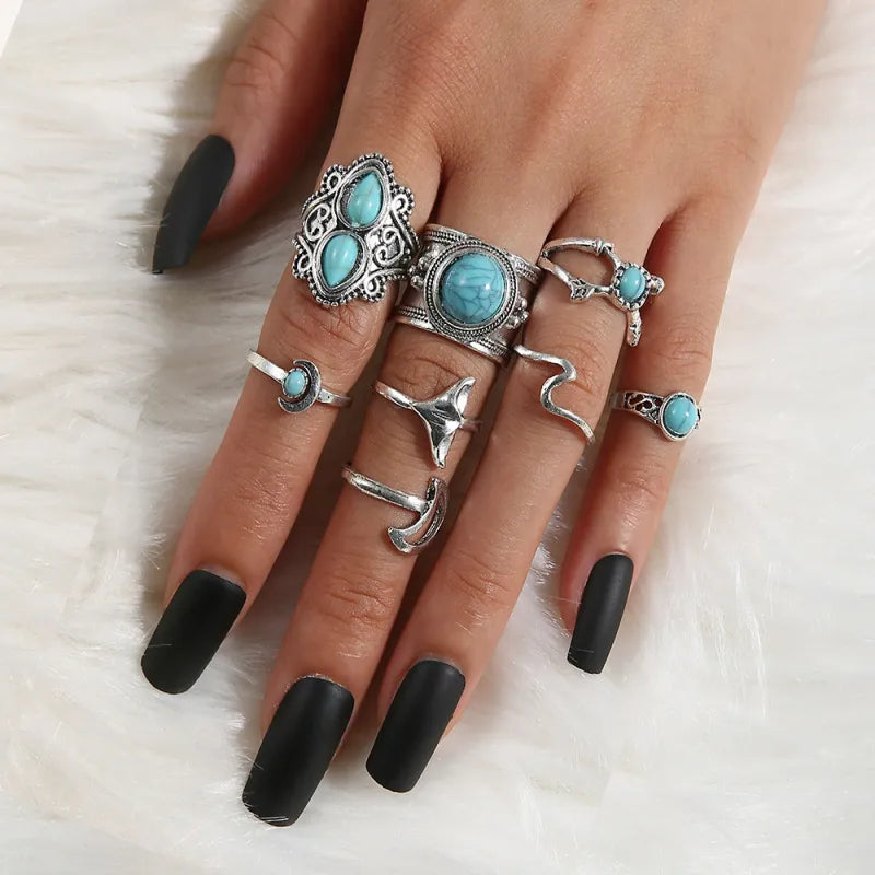 Turquoise Ring Collection