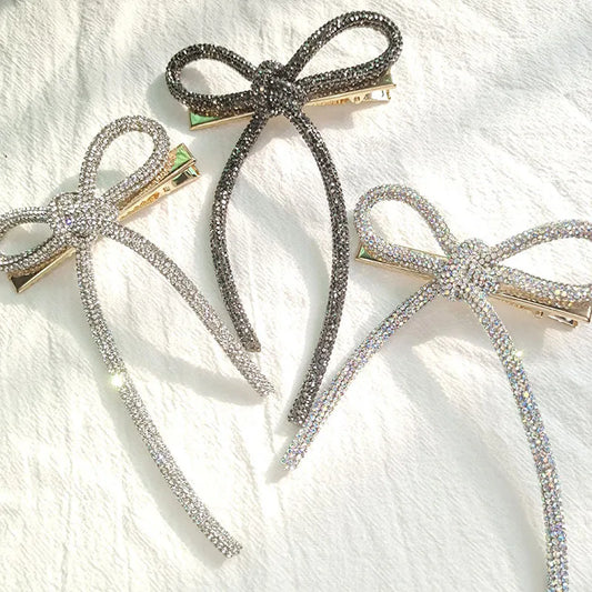 Dazzling Bow Hair Clip