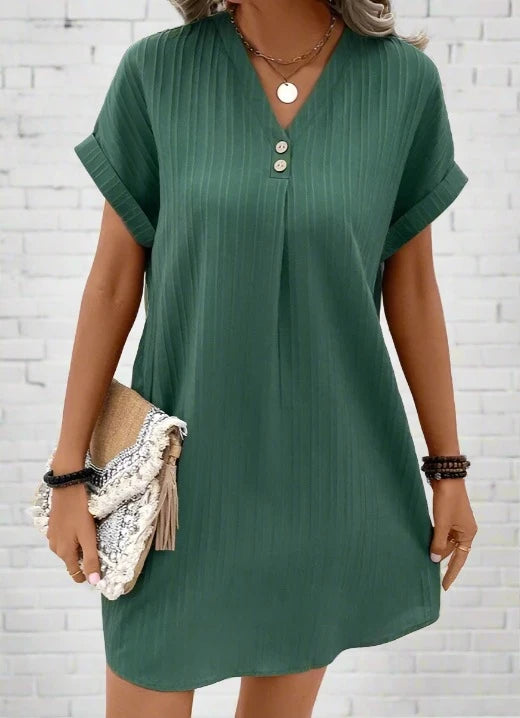 Drop Shoulder Dress