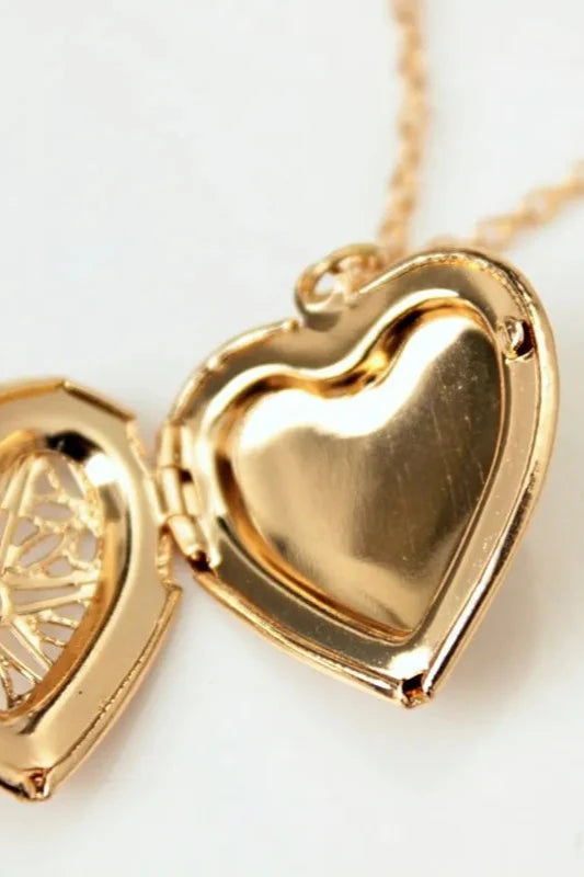 Filigree Heart Locket