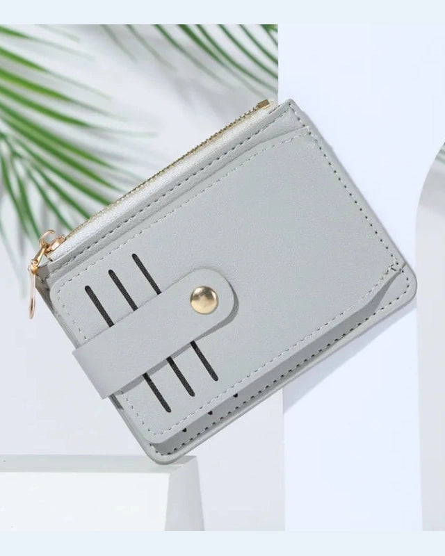 Compact Card Wallet Compact Carry Card Wallet – Slim Everyday Wallet | Her Happy Place