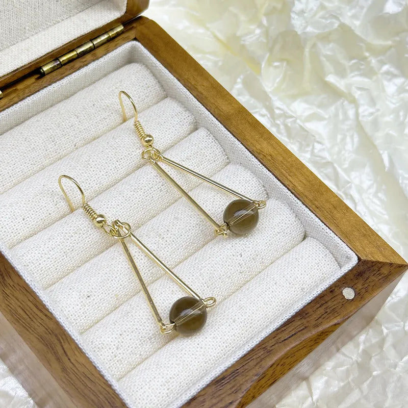 Triangle Dangle Earrings