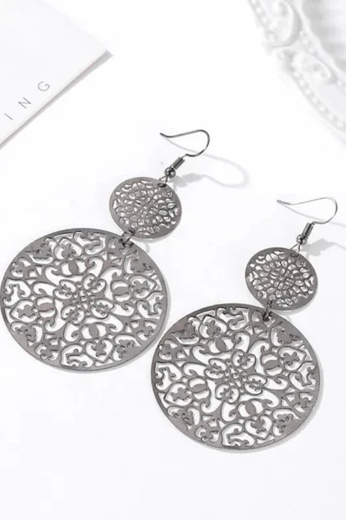 Double Drop Filigree Earrings