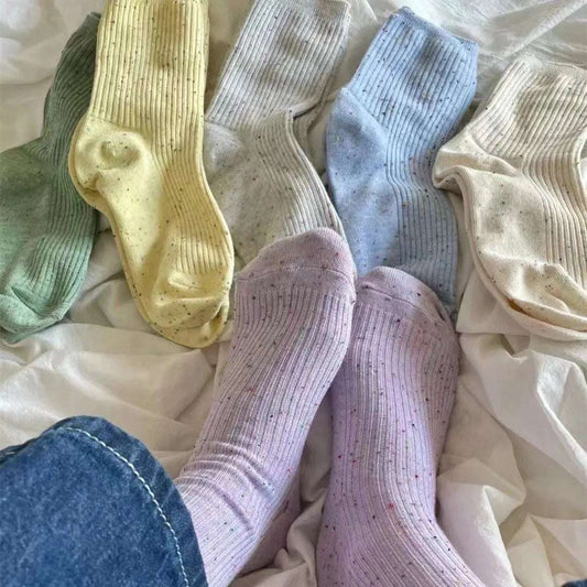 Ribbed Quarter Length Sock