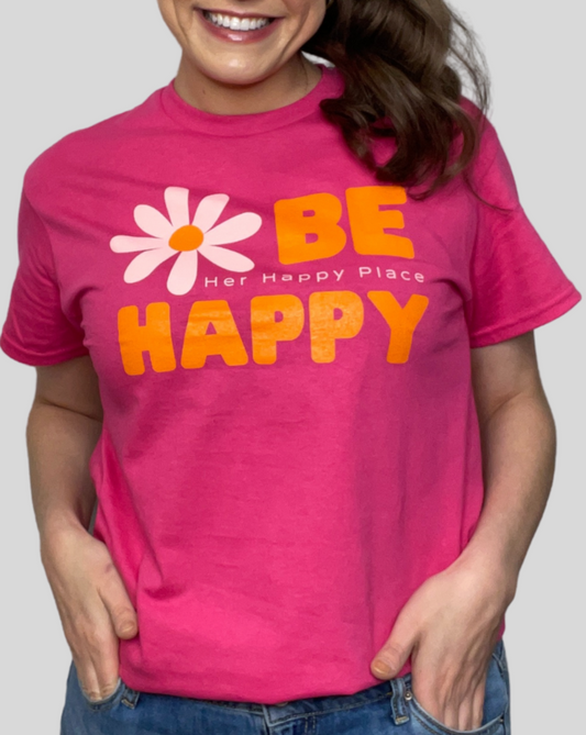 Be Happy Graphic Tee