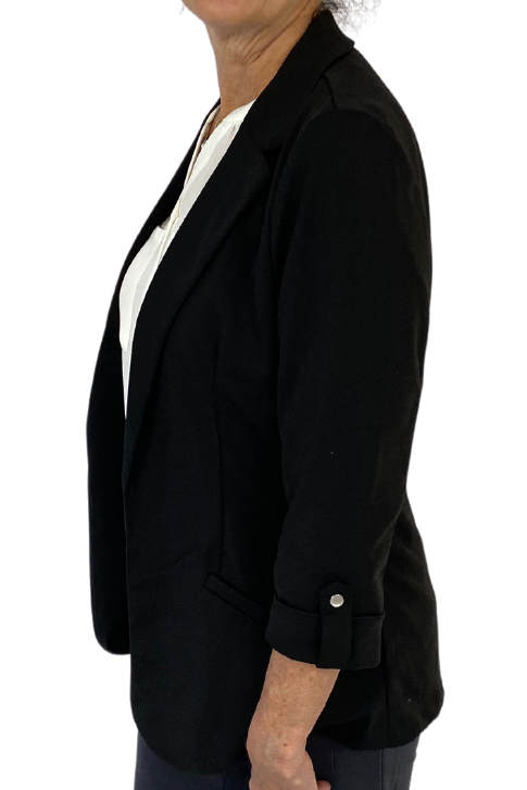 Cuff Sleeve Blazer