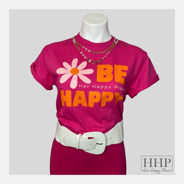 Be Happy Graphic Tee