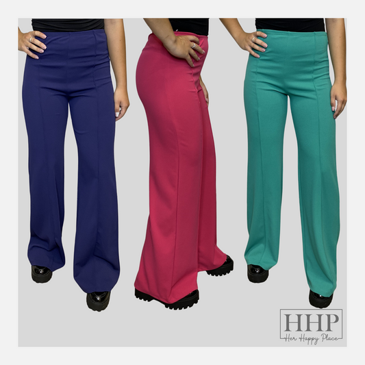 Wide Leg Trousers