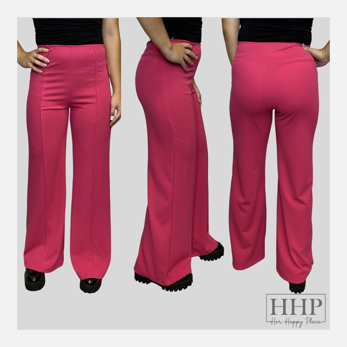 Wide Leg Trousers