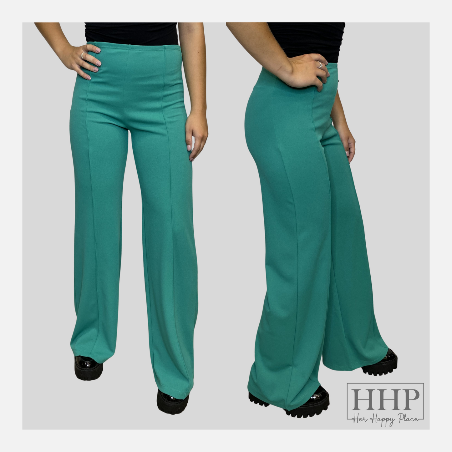 Wide Leg Trousers