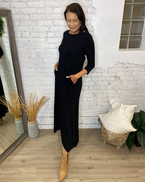 3/4 Sleeve Dress