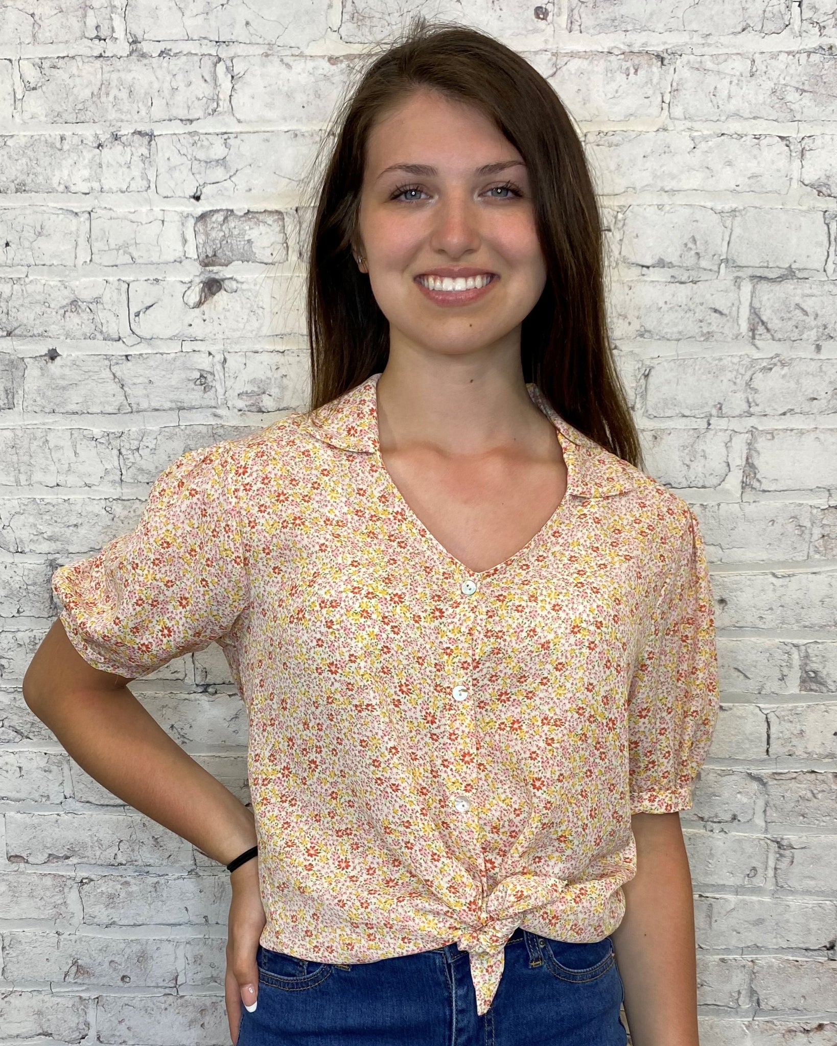 Floral Garden Party Blouse