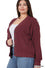 Plus Size Drop Shoulder Cardigan