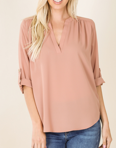 Girl On The Go 3/4 Sleeve