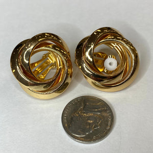 Spiral Clip Earrings