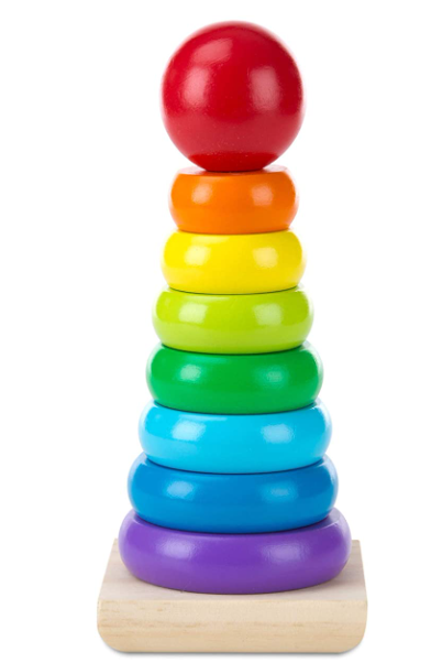 Rainbow Stacker $6.00